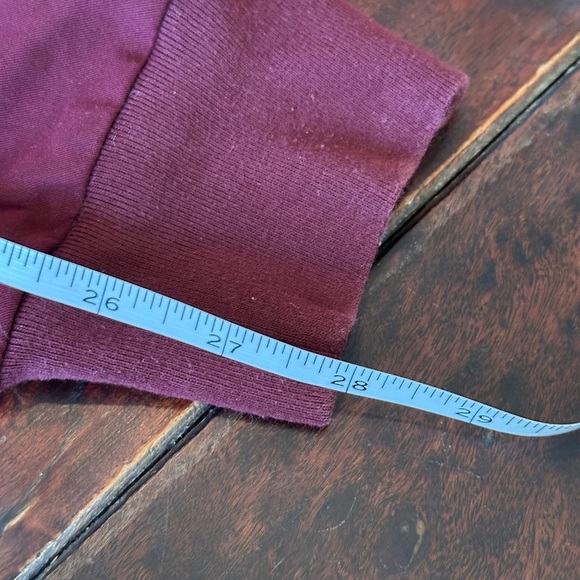 FIGS Technical Collection Zamora Jogger Scrub Pants | Burgundy | Size Small - Picture 8 of 12